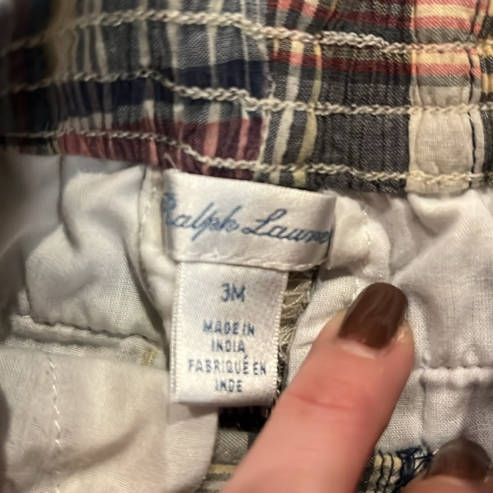 Ralph Lauren plaid shorts - Picture 4 of 4